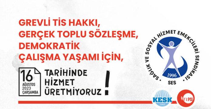 Sağlıkçılar İş Bırakma Eyleminde !