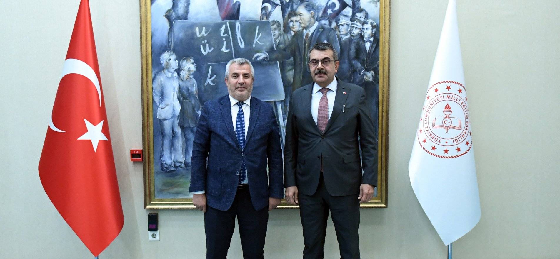 Bakan Tekin, Ösym Başkanı Ersoy’u Kabul Etti