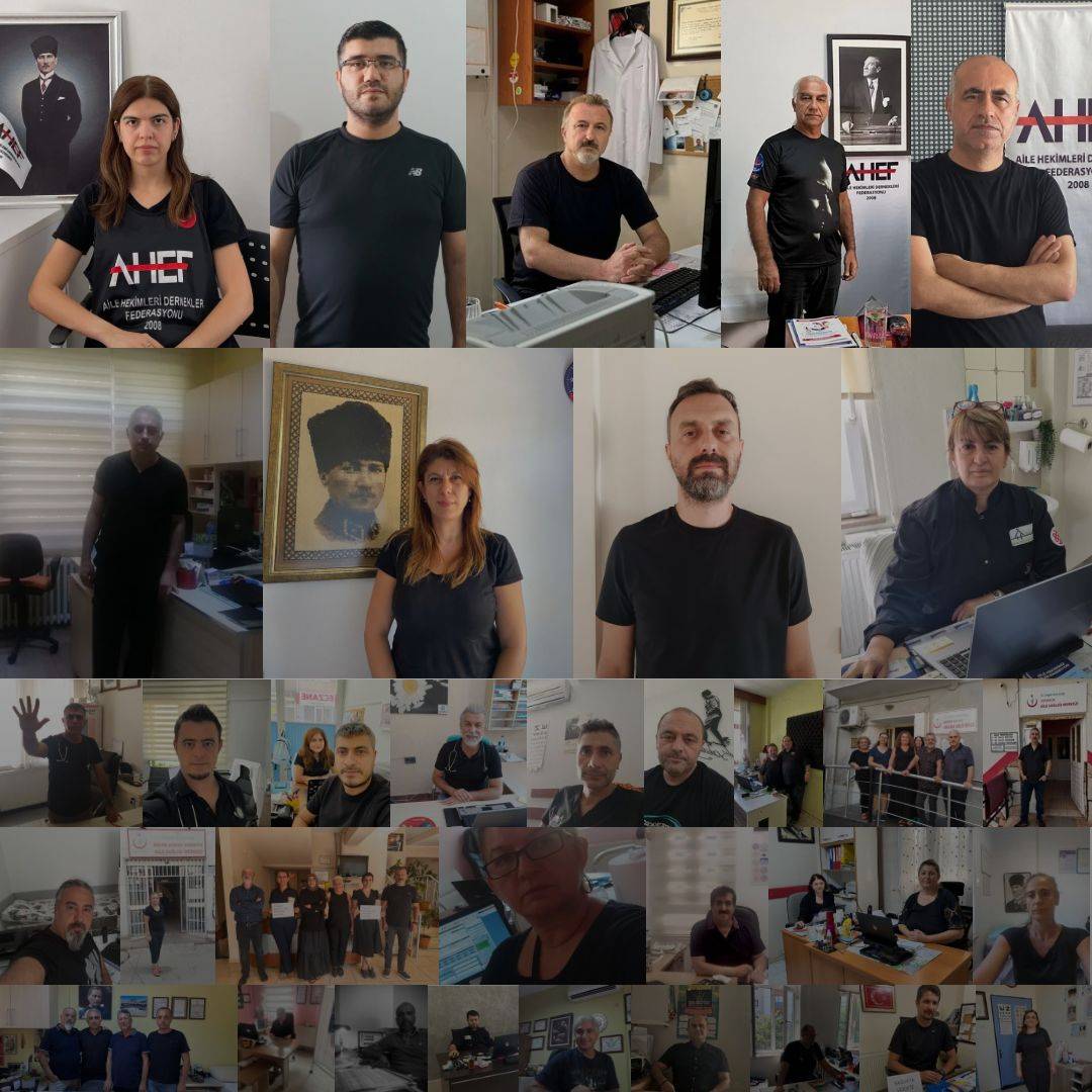 Aile Hekimleri Siyaha Büründü!